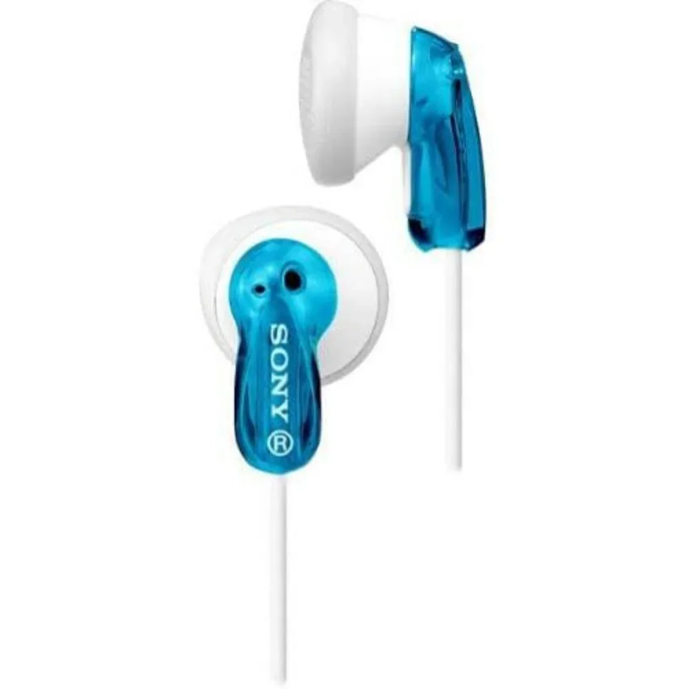 SONY Headphones Wired Earbuds Blue Fashion In-ear Earphones MDR-E9LP/BLU NIP